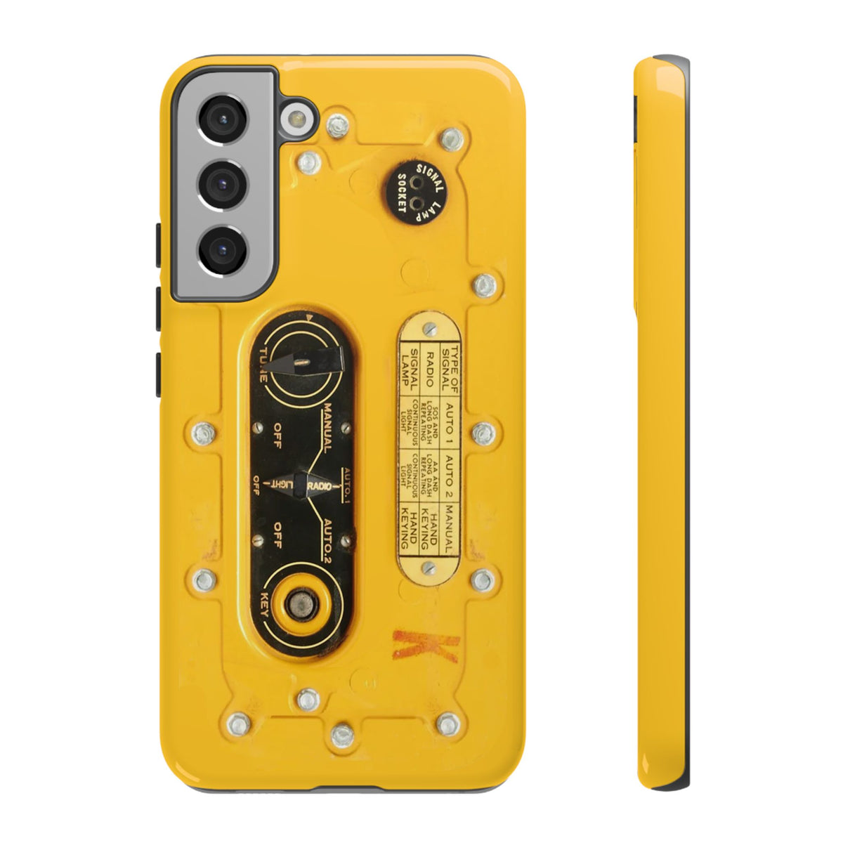 SCR-578 "Gibson Girl" Survival Radio Style Tough Phone Cases – Samsung Galaxy Compatible