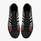 P-47 "HV-A" of Francis "Gabby" Gabreski High Top Canvas Shoes - I Love a Hangar