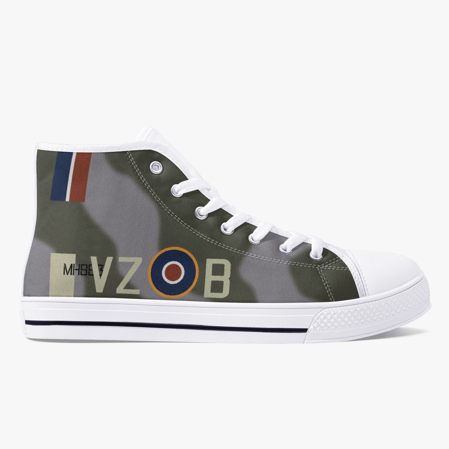 Spitfire "VZ-B" High Top Canvas Shoes - I Love a Hangar