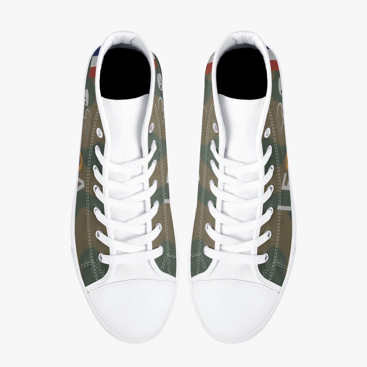 Hurricane "LE-A" High Top Canvas Shoes - I Love a Hangar