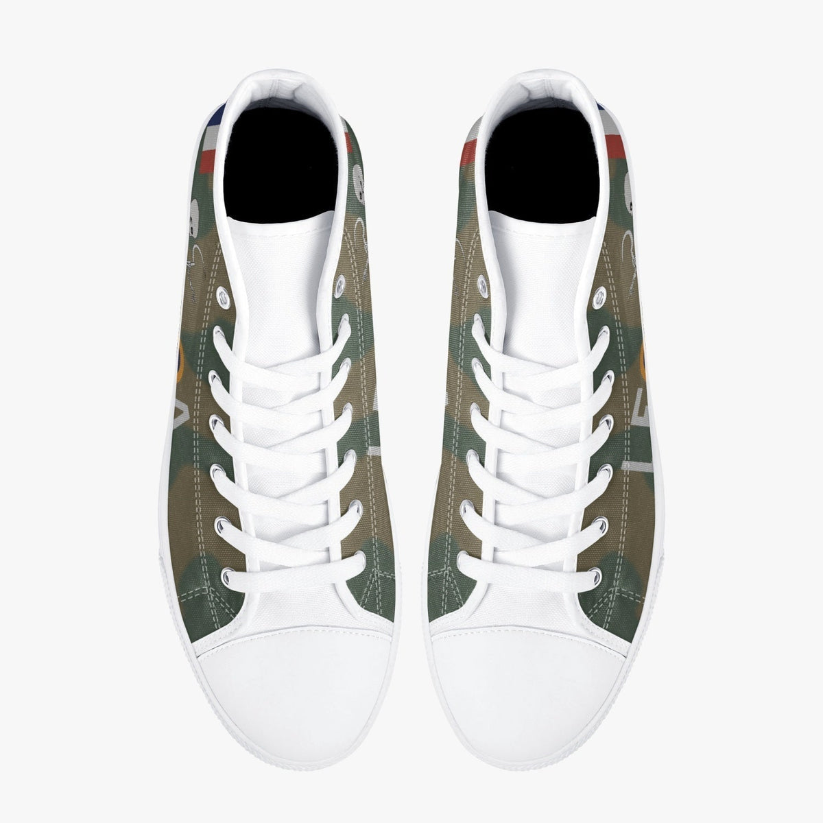 Hurricane "LE-A" High Top Canvas Shoes - I Love a Hangar