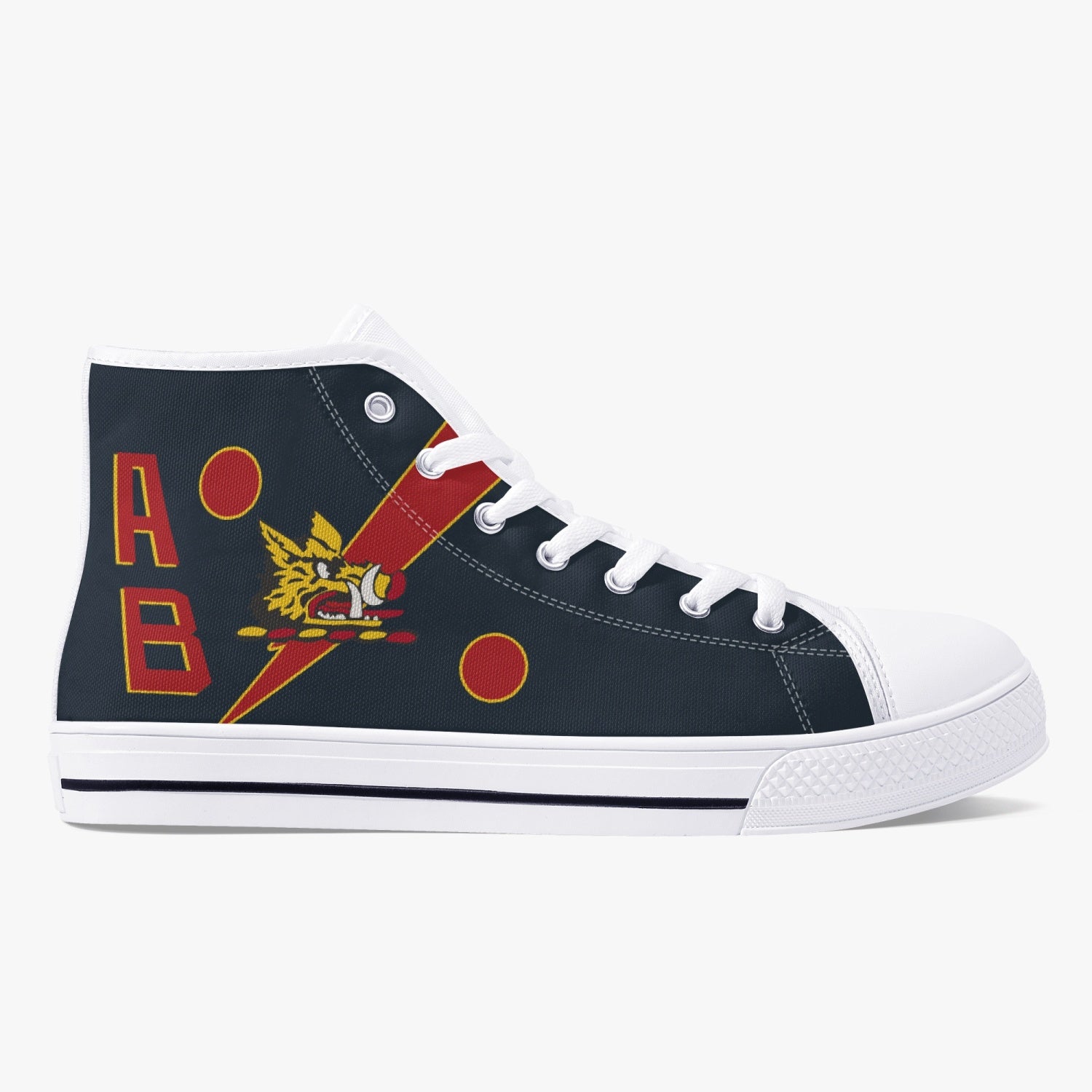 VFA-11 "Red Rippers" High Top Canvas Shoes