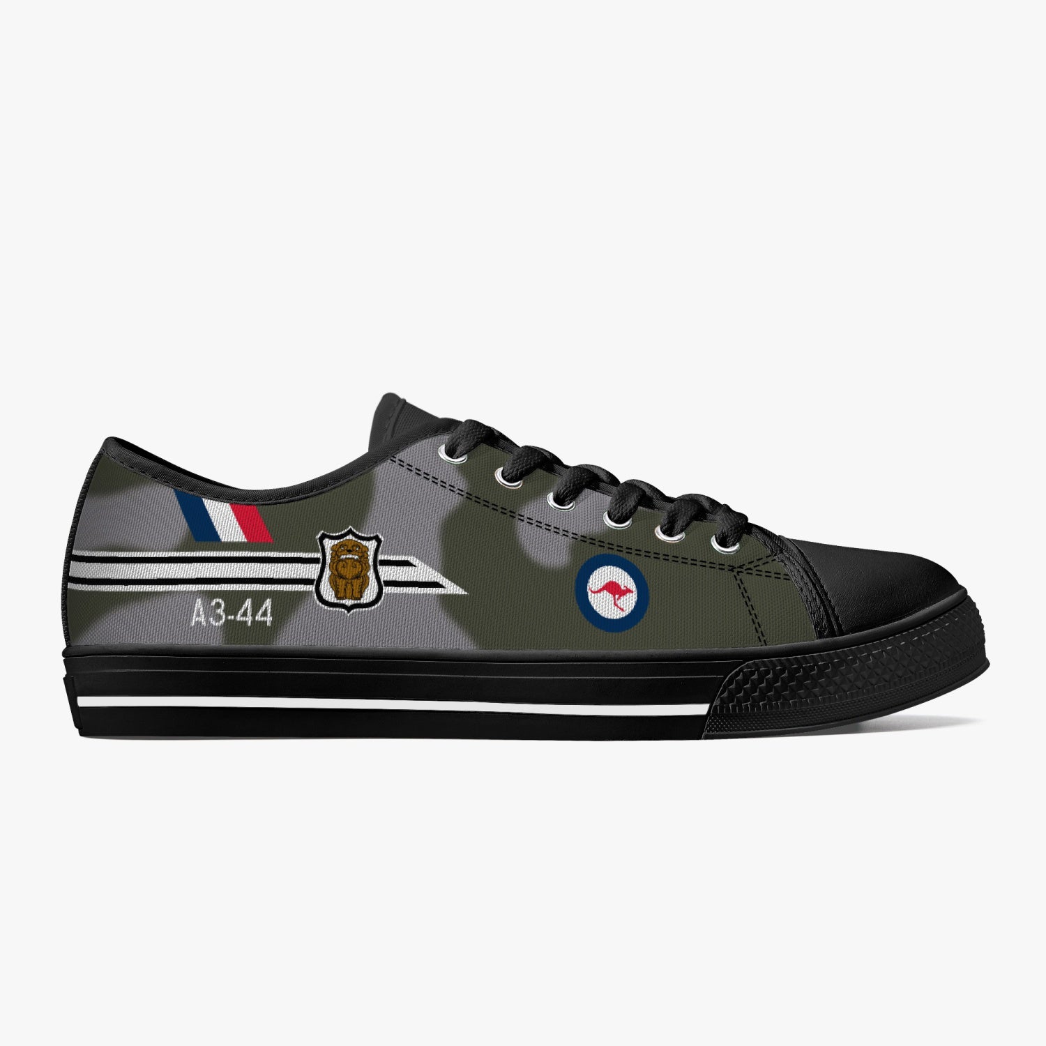 Mirage IIIO "A3-44" Low Top Canvas Shoes - I Love a Hangar