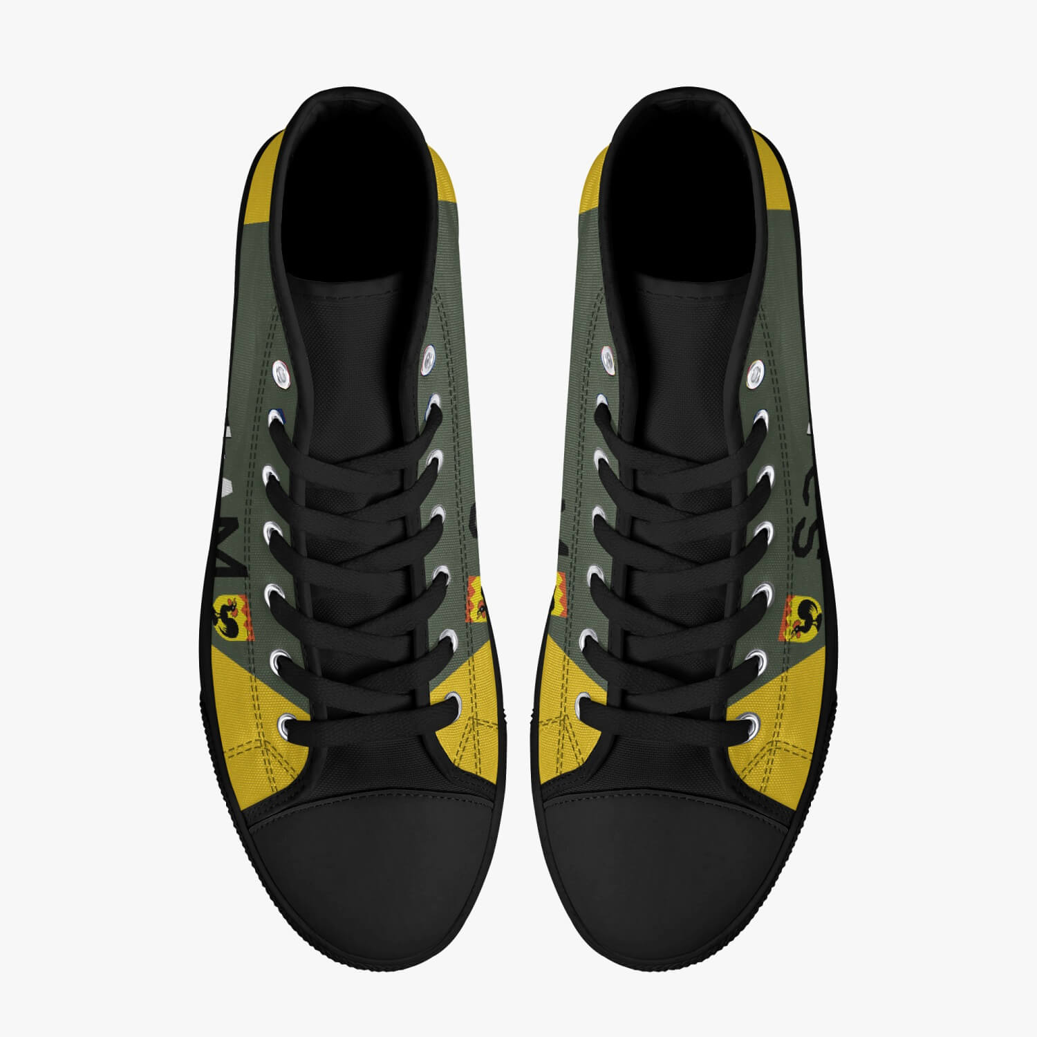 Ju-87 "Stuka" High Top Canvas Shoes - I Love a Hangar