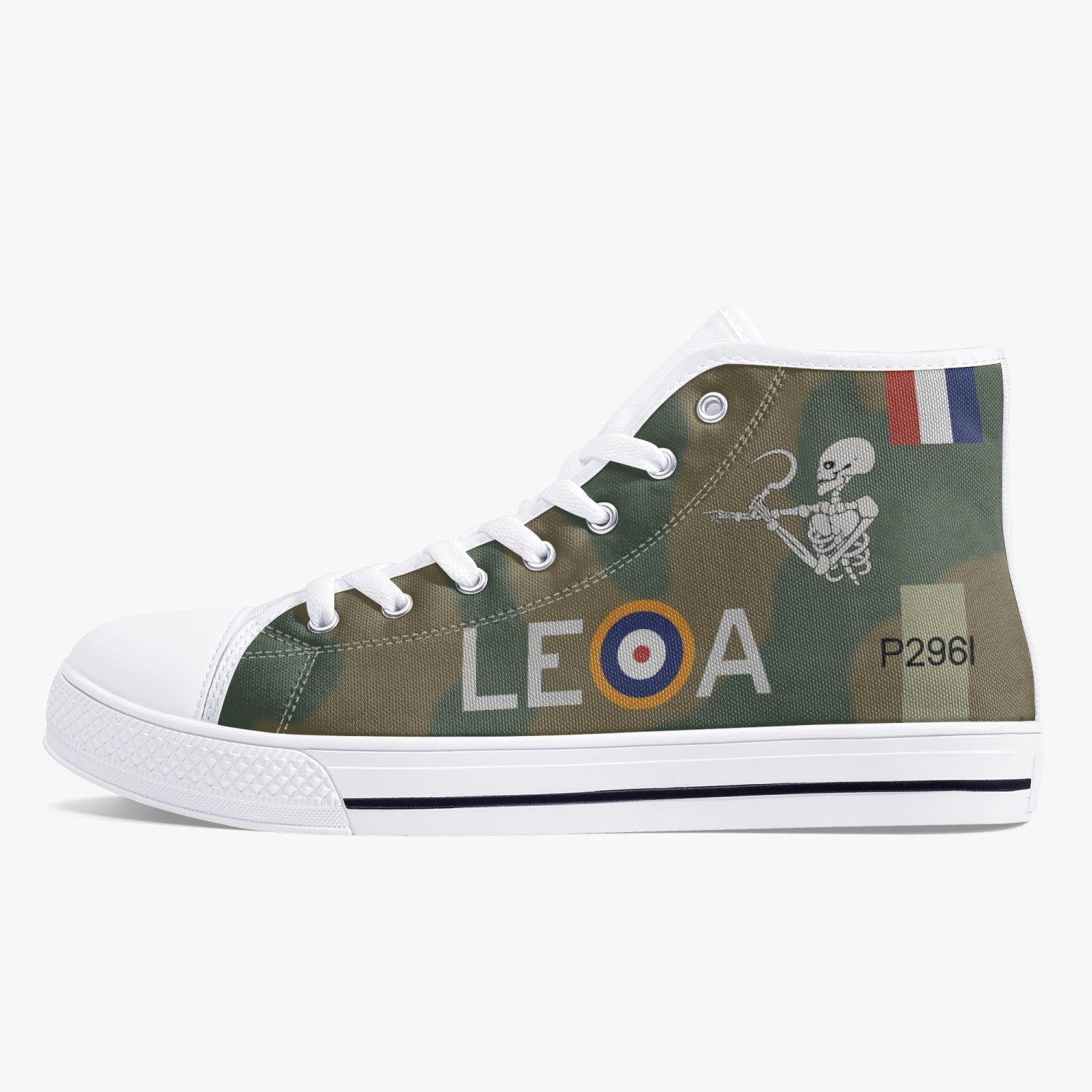 Hurricane "LE-A" High Top Canvas Shoes - I Love a Hangar