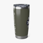 P-51 "Tommy's Dad" 20oz (590ml) Stainless Steel Tumbler - I Love a Hangar