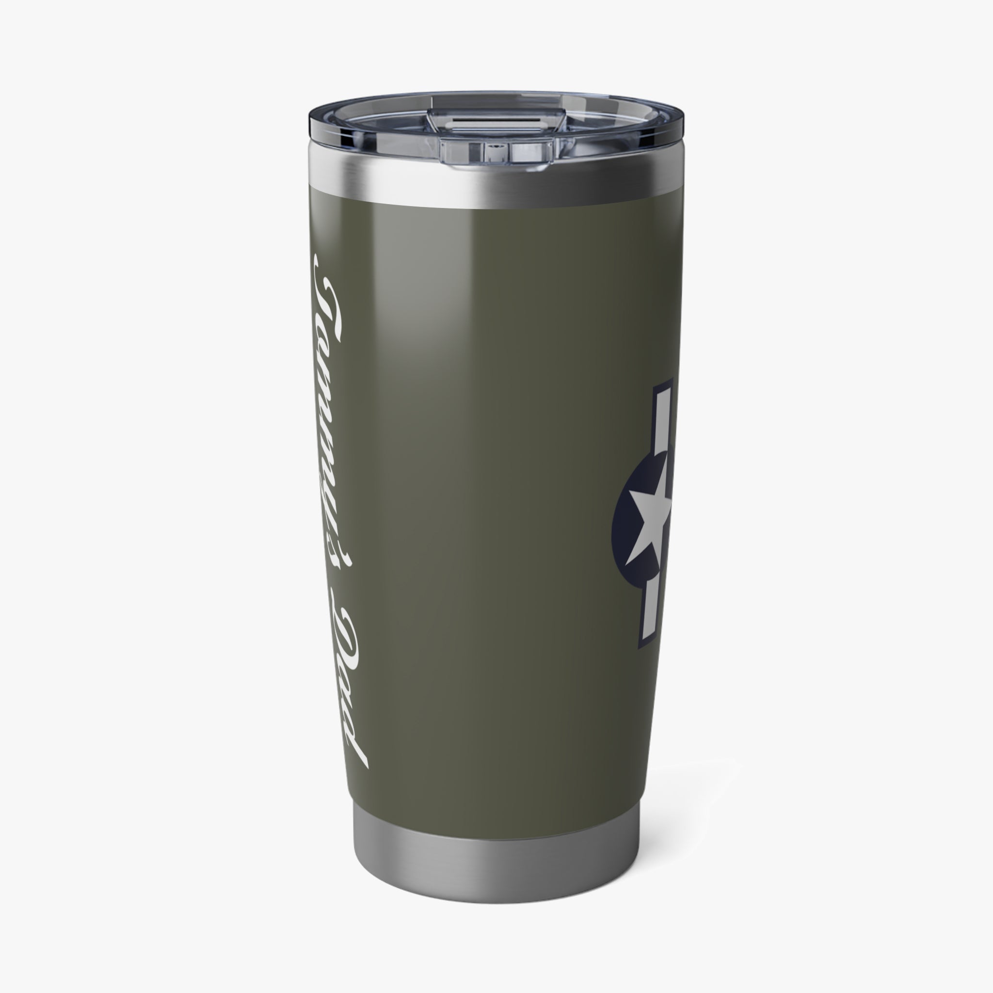 P-51 "Tommy's Dad" 20oz (590ml) Stainless Steel Tumbler - I Love a Hangar