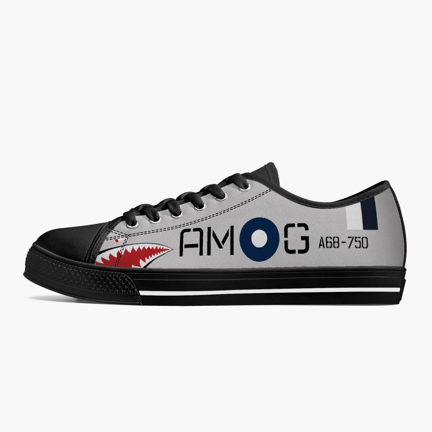 P-51 "AM-G" Low Top Canvas Shoes - I Love a Hangar