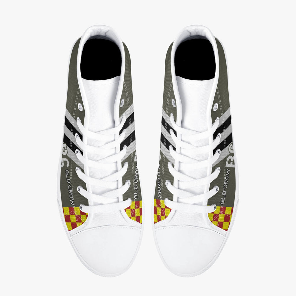 P-51 "Old Crow" High Top Canvas Shoes - I Love a Hangar