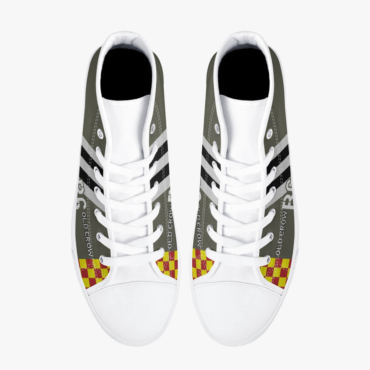 P-51 "Old Crow" High Top Canvas Shoes - I Love a Hangar
