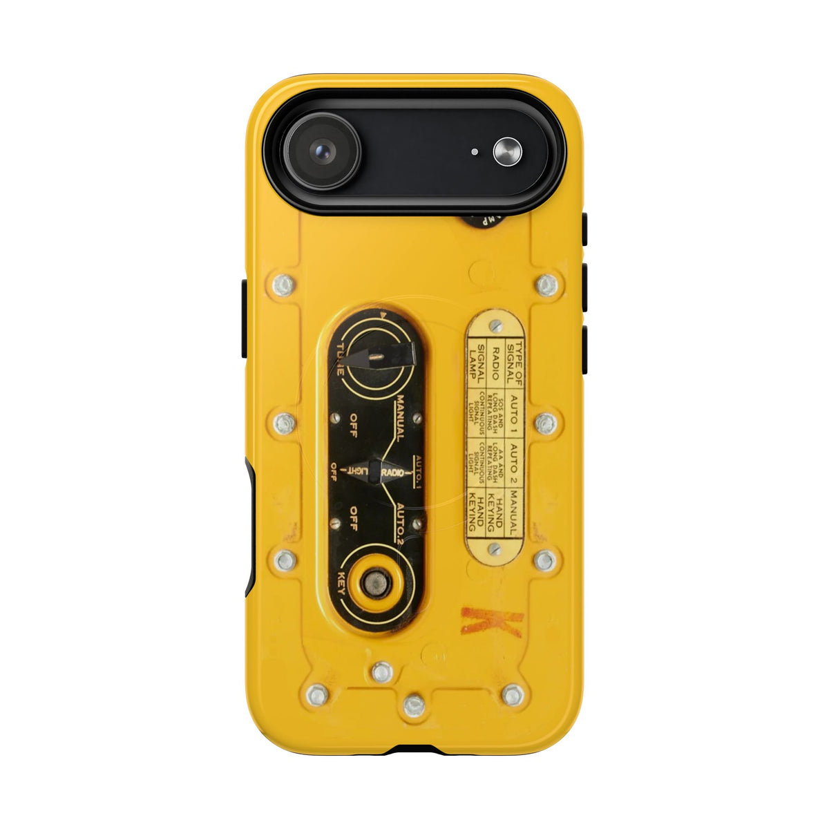 SCR-578 "Gibson Girl" Survival Radio Style Tough Magnetic Phone Cases – iPhone Compatible