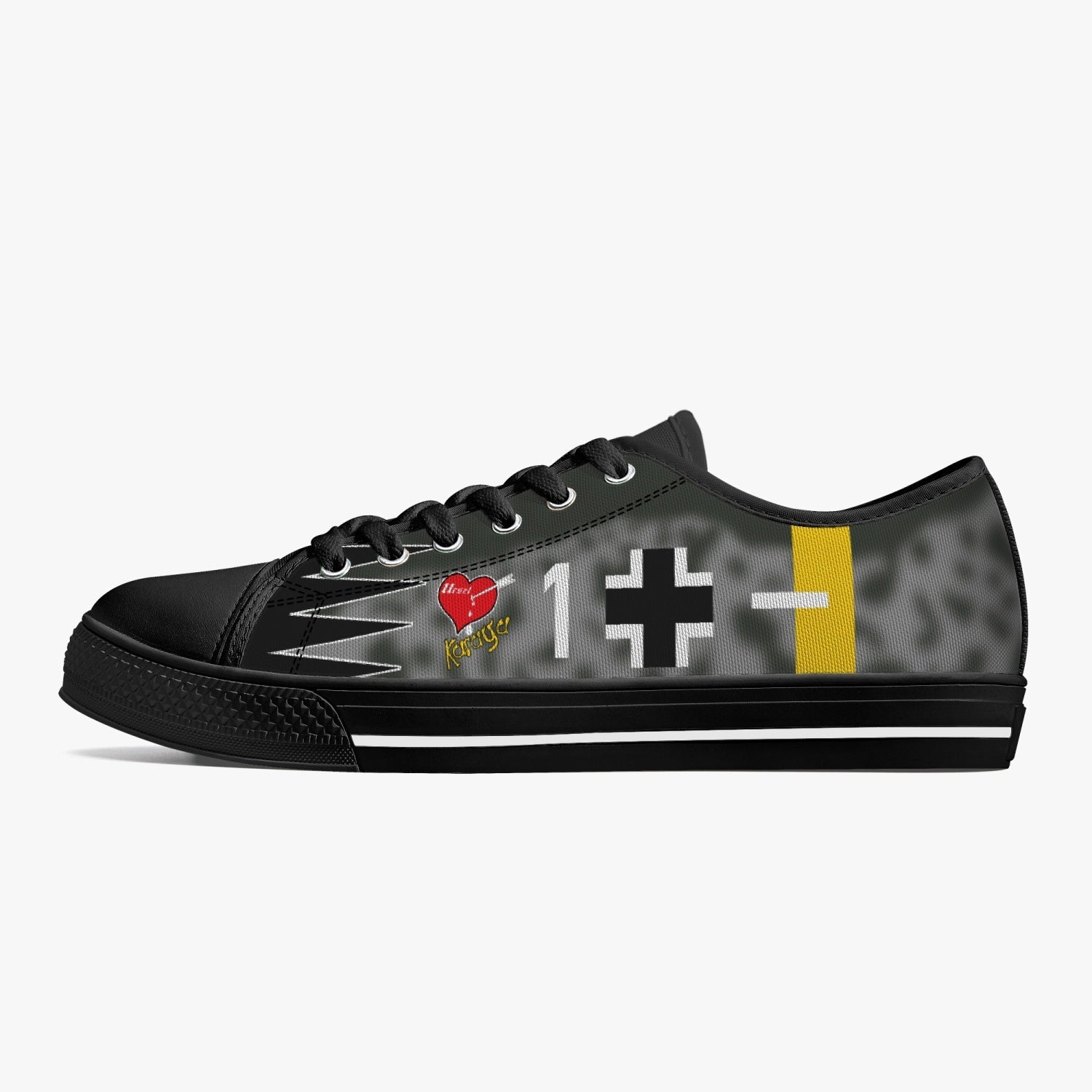 Bf-109 "Karaya 1" Low Top Canvas Shoes - I Love a Hangar