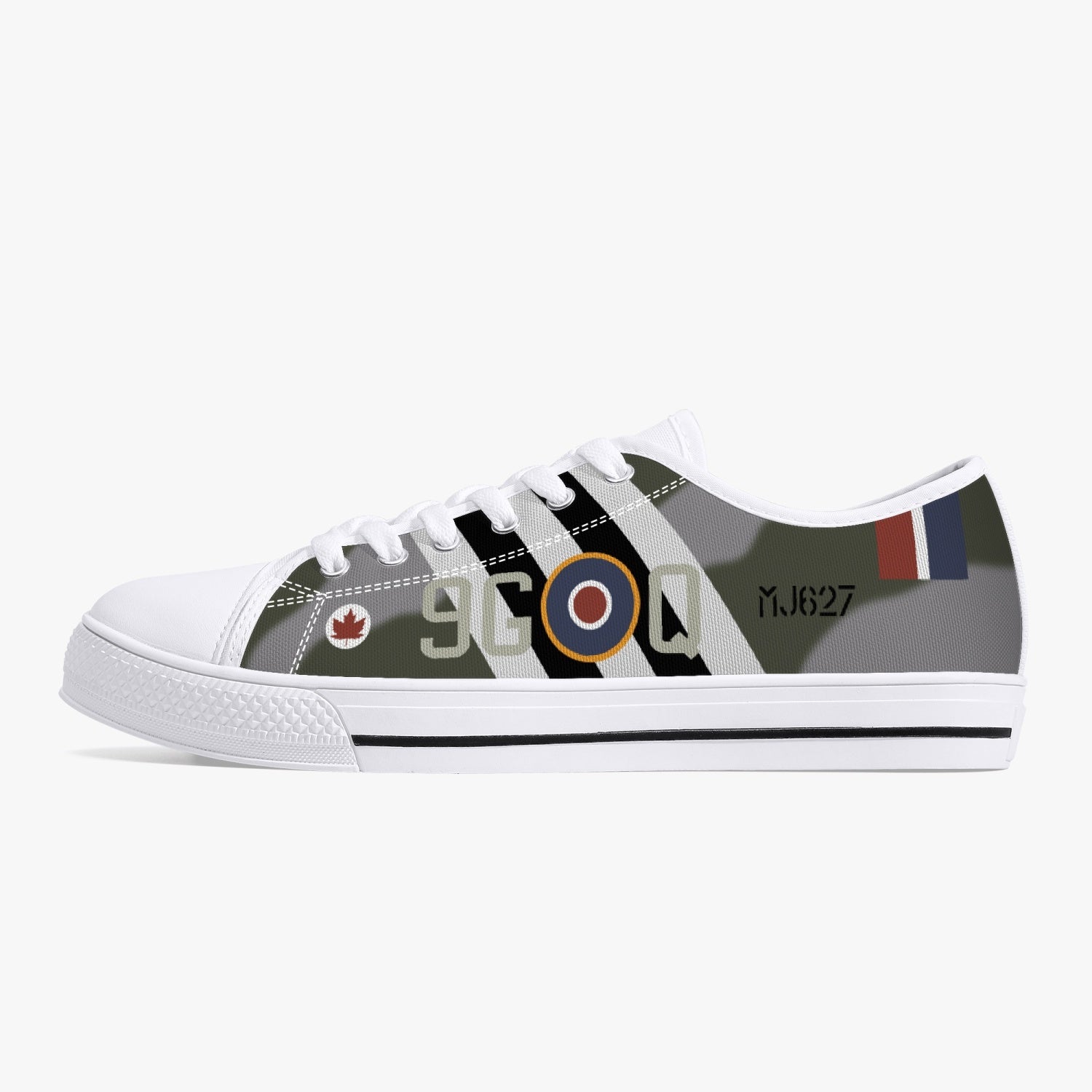 Spitfire "9G-Q" Low Top Canvas Shoes