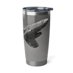 XB-51 "Flying Cigar" JATO 20oz (590ml) Stainless Steel Tumbler - I Love a Hangar