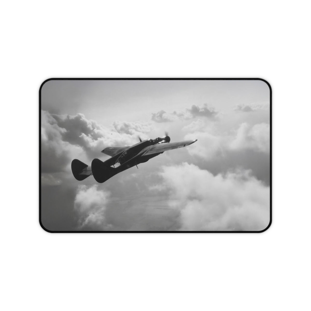 P-61 Black Widow Desk Mat - I Love a Hangar
