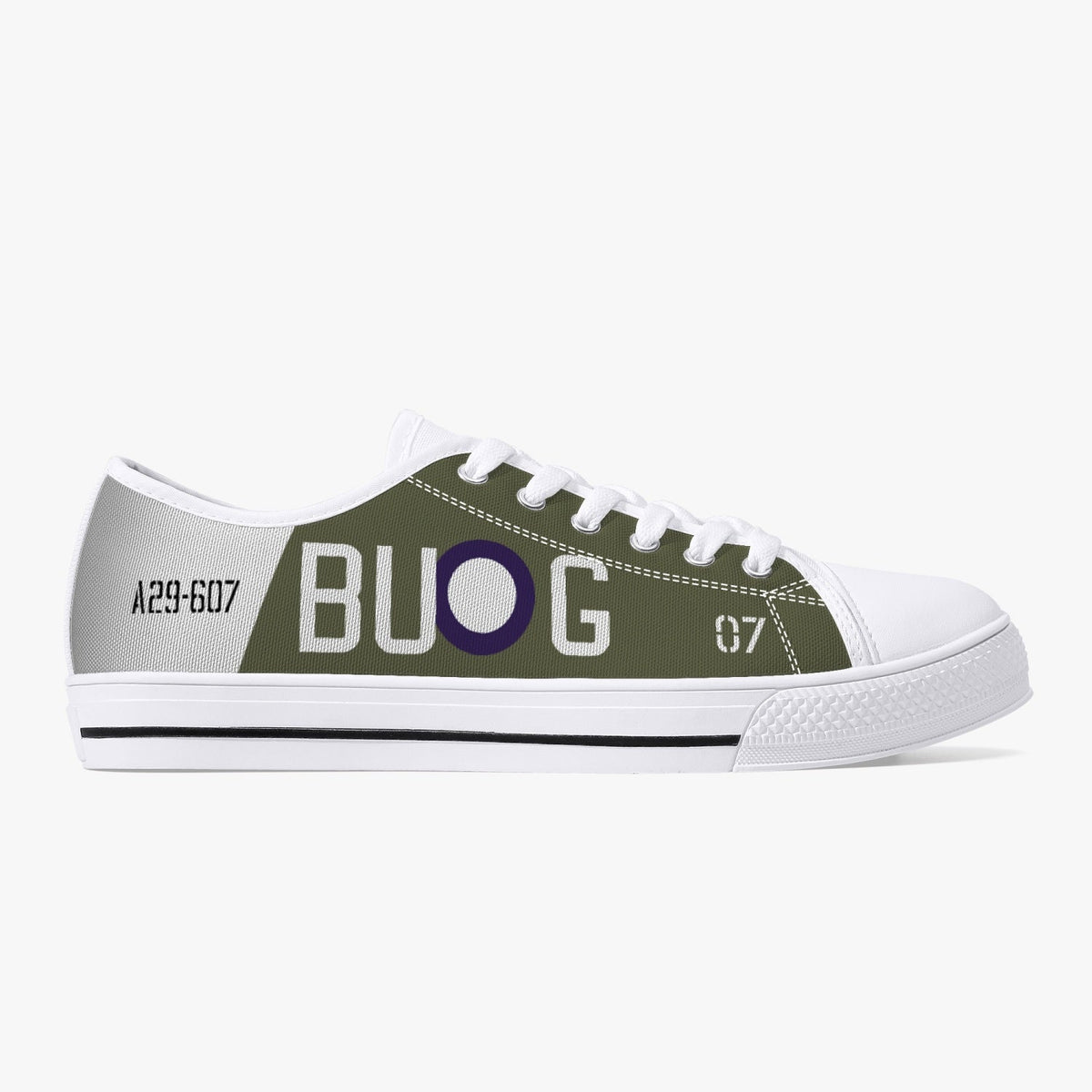 P-40 "BU-G" Low Top Canvas Shoes - I Love a Hangar