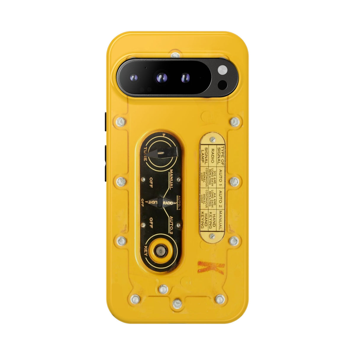 SCR-578 "Gibson Girl" Survival Radio Style Tough Phone Cases – Google Pixel Compatible