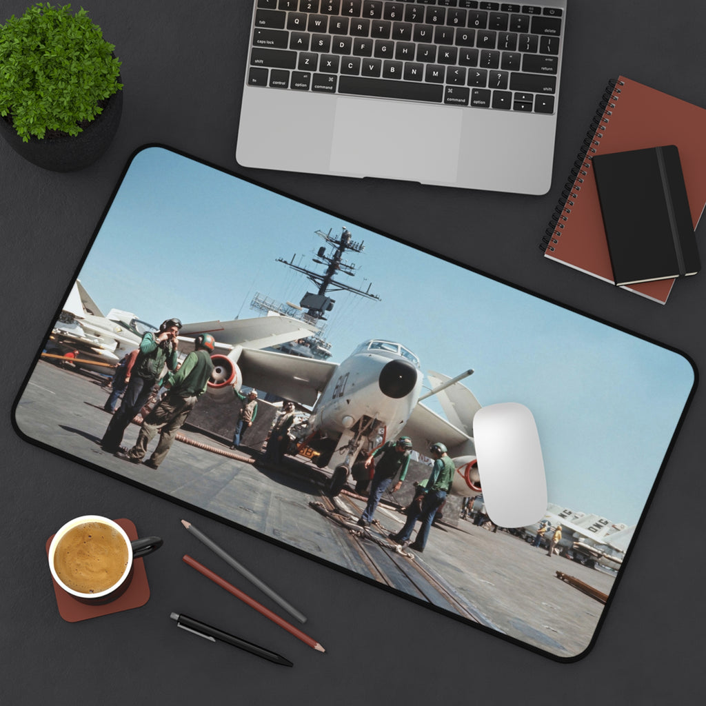 A-3 Skywarrior Desk Mat - I Love a Hangar