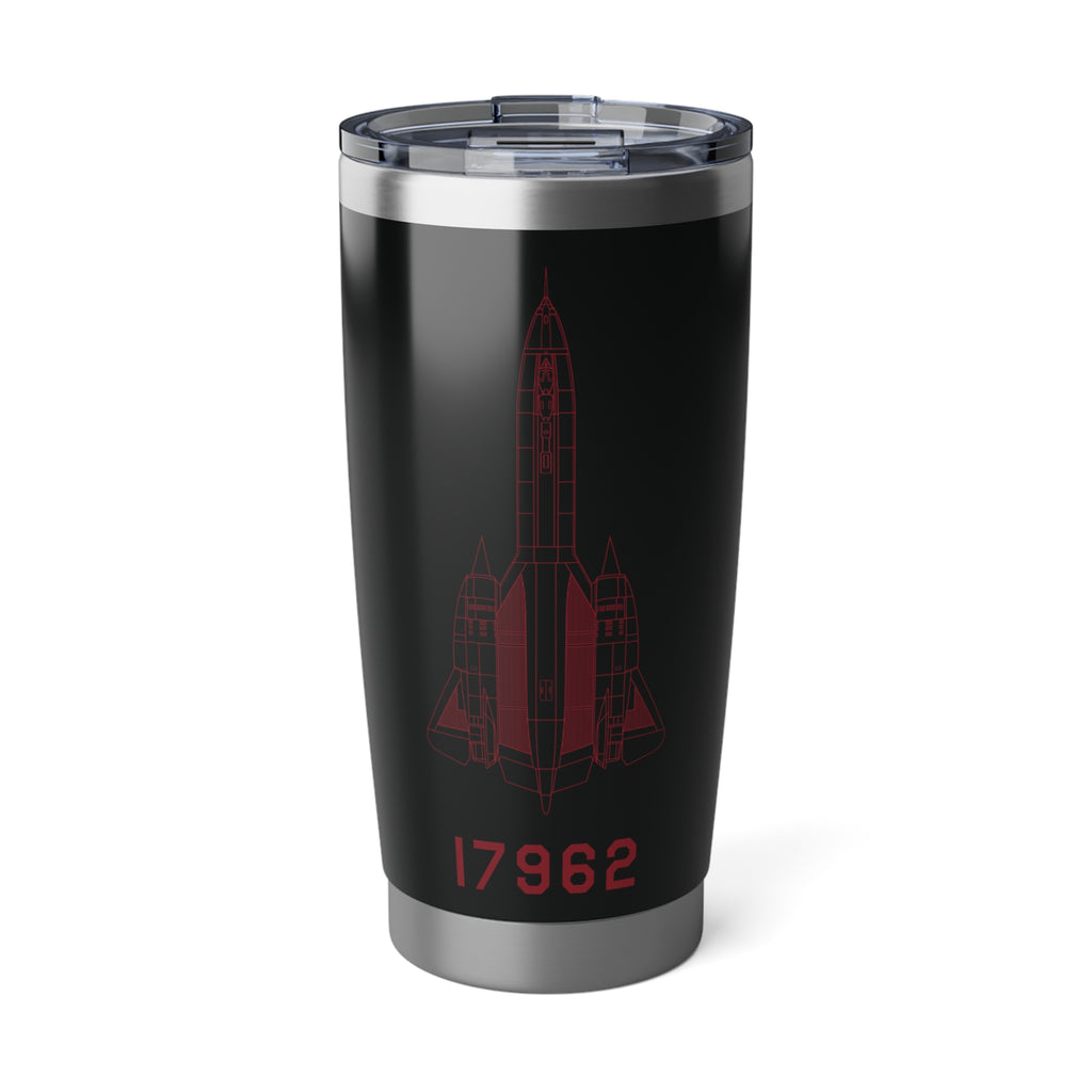 SR-71 "Blackbird" (61-7962) 20oz (590ml) Stainless Steel Tumbler - I Love a Hangar
