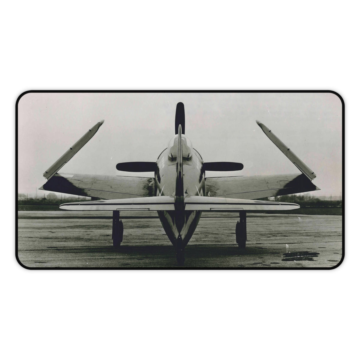 F8F Bearcat Desk Mat - I Love a Hangar