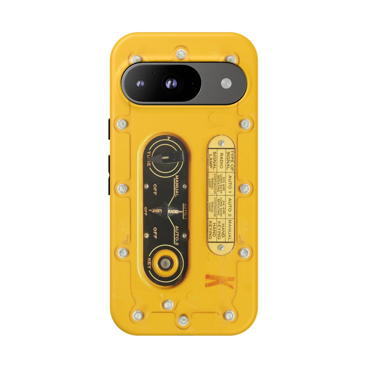SCR-578 "Gibson Girl" Survival Radio Style Tough Phone Cases – Google Pixel Compatible