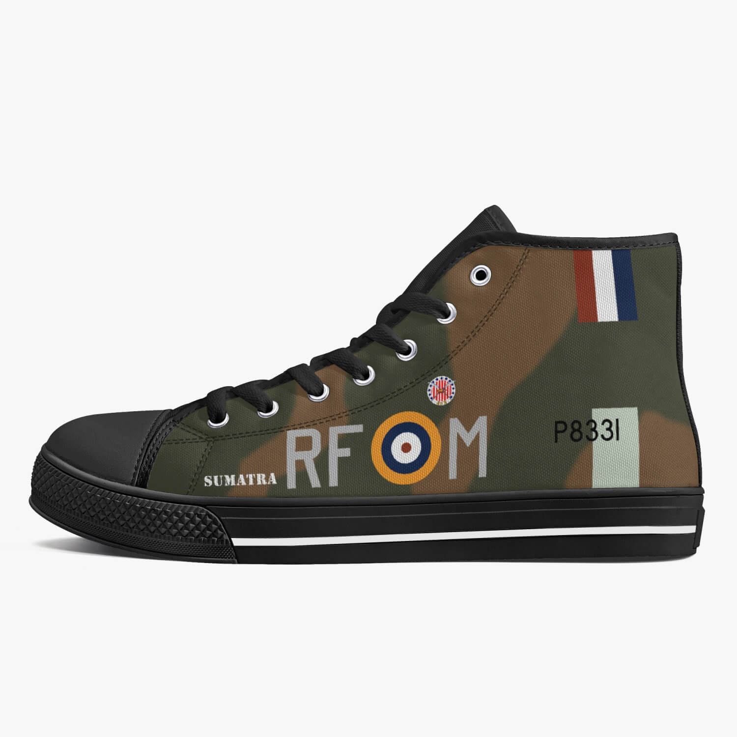 Spitfire "RF-M" High Top Canvas Shoes - I Love a Hangar