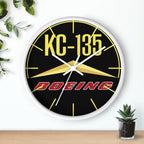 KC-135 Yoke Cap Wall Clock - I Love a Hangar