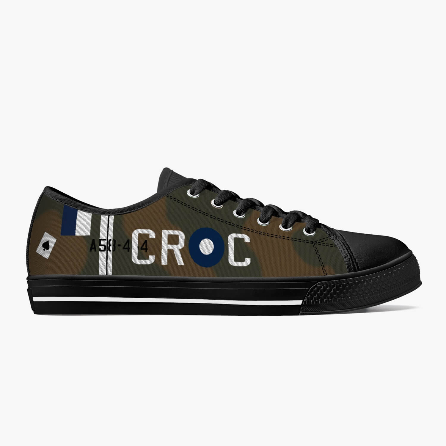 Spitfire "CR-C" Low Top Canvas Shoes - I Love a Hangar