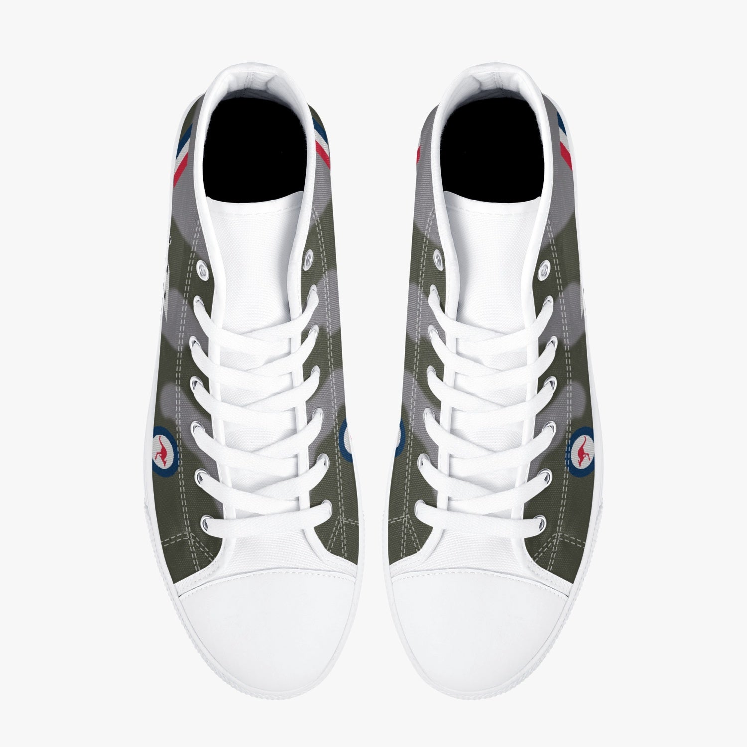 Mirage IIIO "A3-44" High Top Canvas Shoes - I Love a Hangar