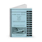 S-3 Viking NATOPS Inspired Spiral Notebook - I Love a Hangar