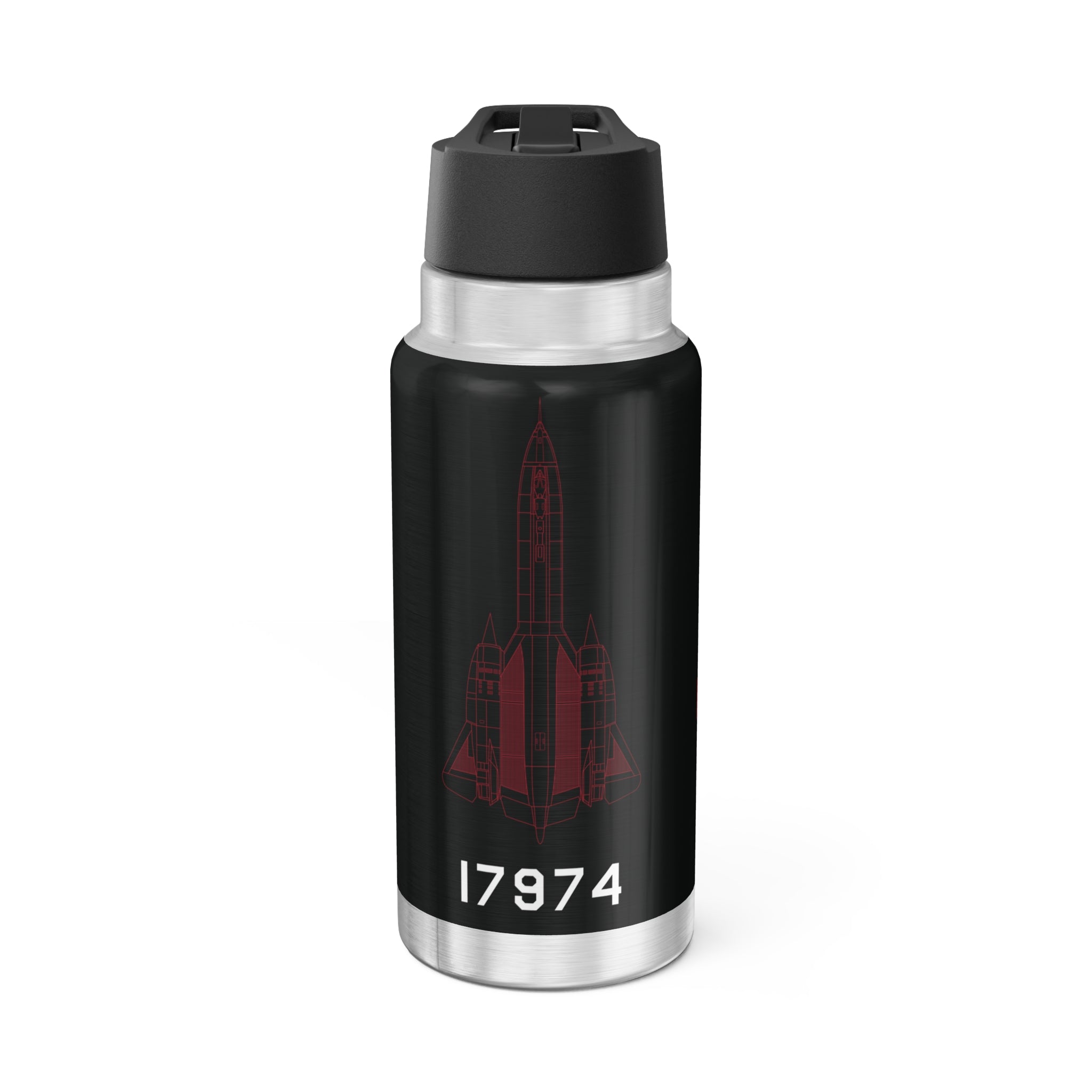 SR-71 "Blackbird" (61-7974) Tumbler, 32oz (950ml)