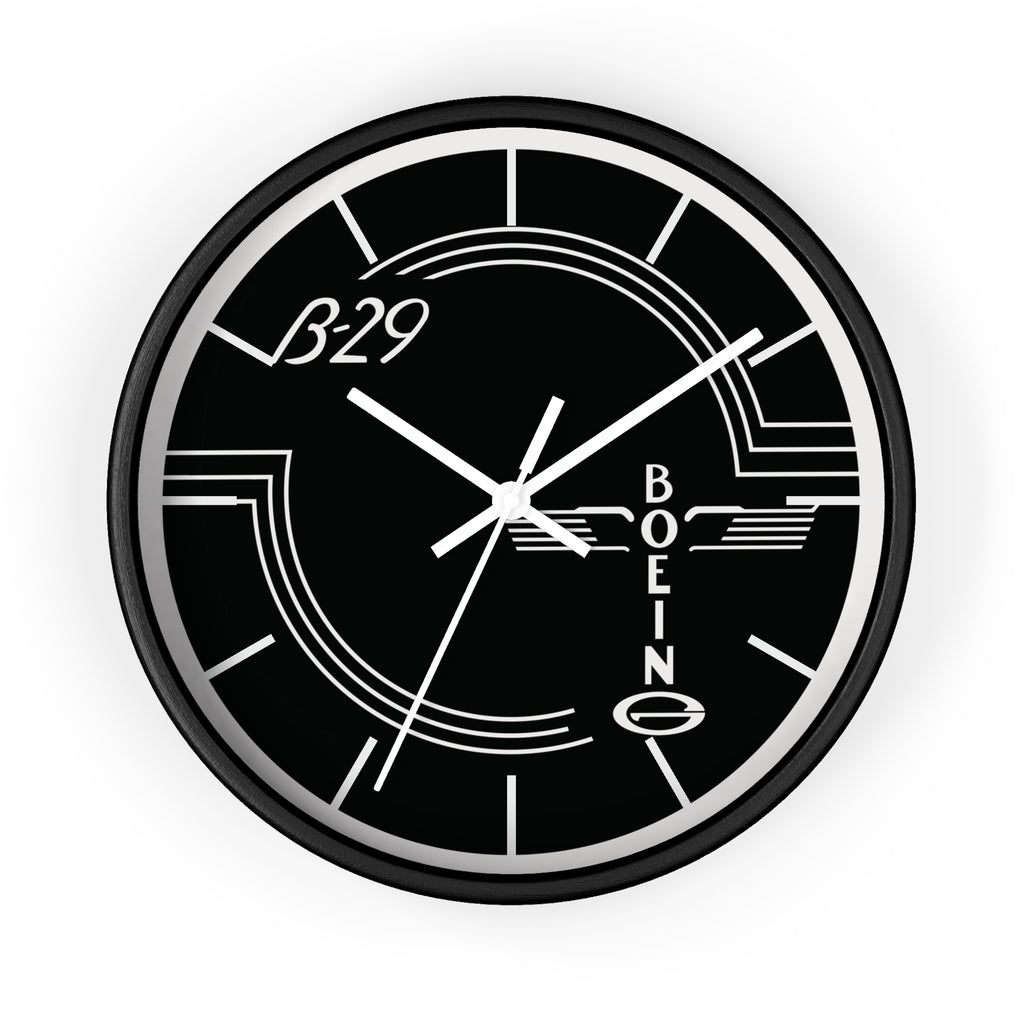 B-29 Yoke Cap Wall Clock - I Love a Hangar
