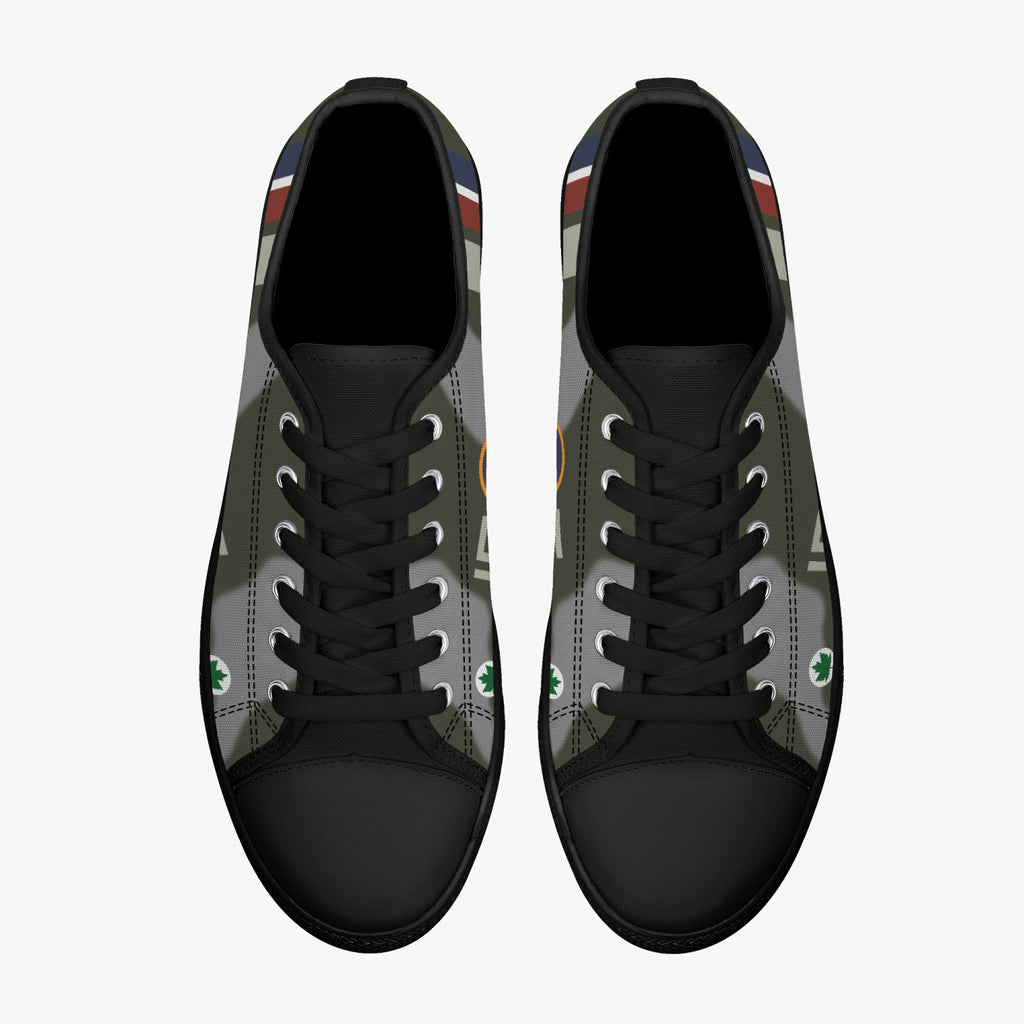 Spitfire "JE-J" (EN398) Low Top Canvas Shoes - I Love a Hangar