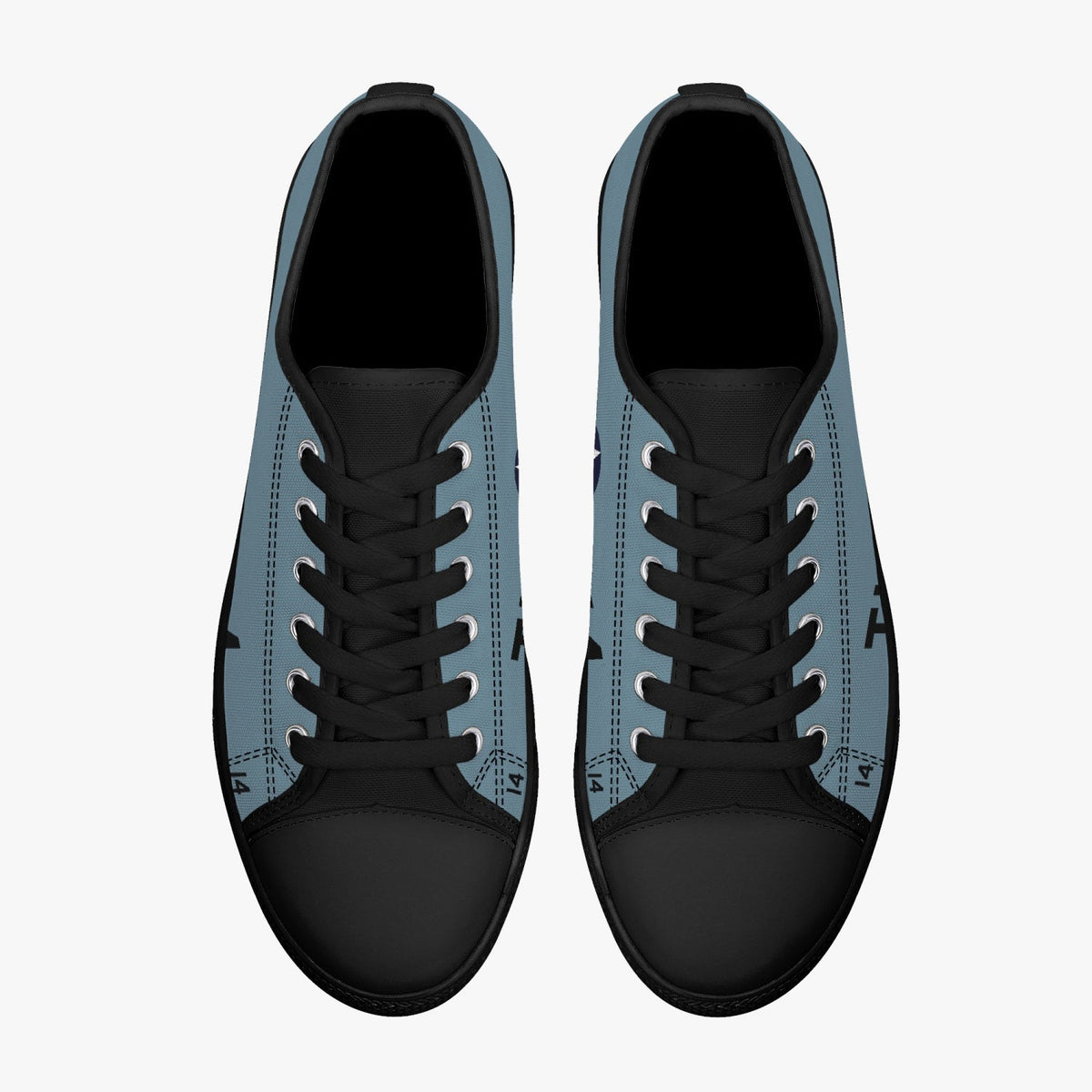 TBD-1 Devastator of Ensign George Gay Low Top Canvas Shoes - I Love a Hangar