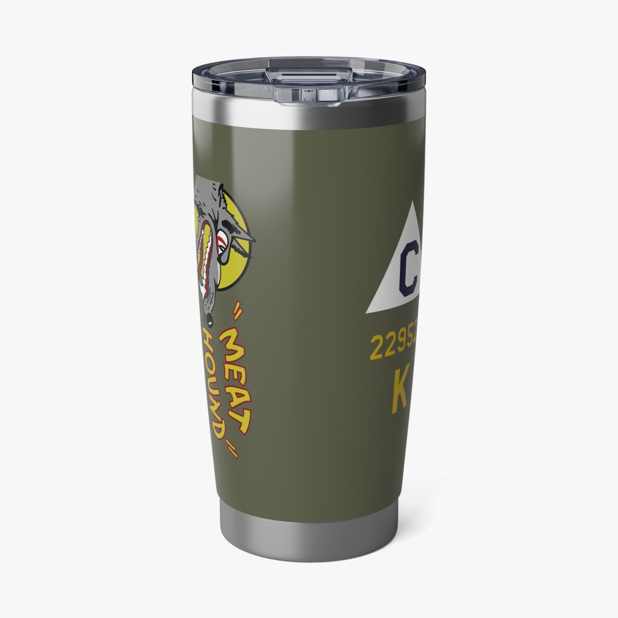 B-17 "Meat Hound" Inspired 20oz (590ml) Stainless Steel Tumbler - I Love a Hangar