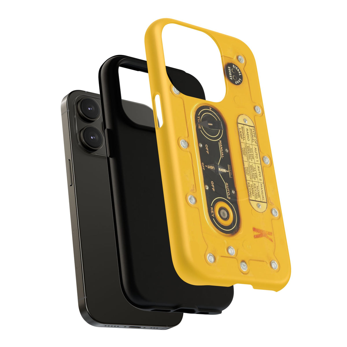 SCR-578 "Gibson Girl" Survival Radio Style Tough Magnetic Phone Cases – iPhone Compatible