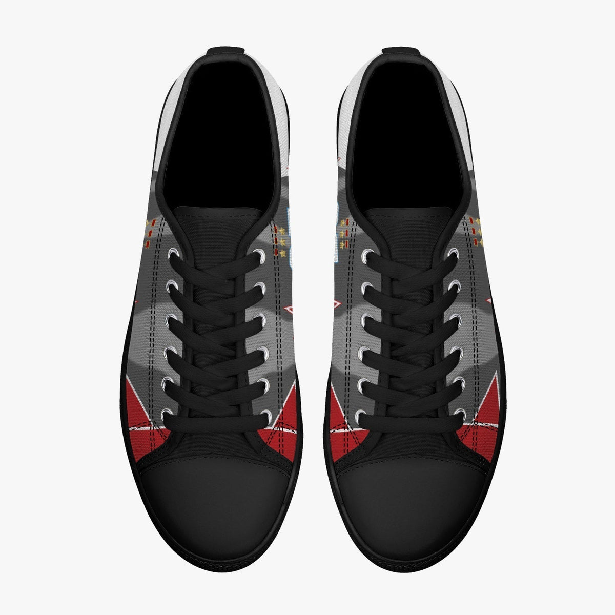 La-7 "White 27" Low Top Canvas Shoes - I Love a Hangar
