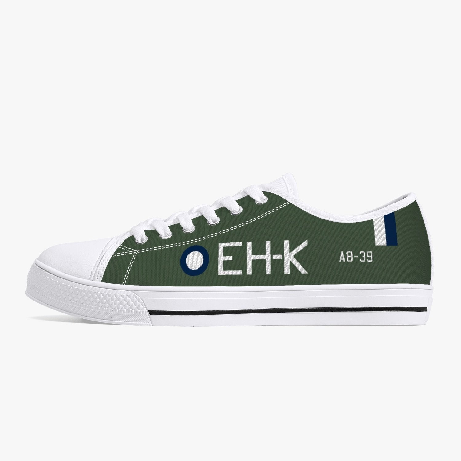 Beaufighter "EH-K" Low Top Canvas Shoes - I Love a Hangar