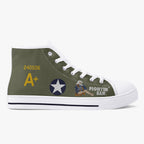 B-24 "Fightin' Sam" High Top Canvas Shoes - I Love a Hangar