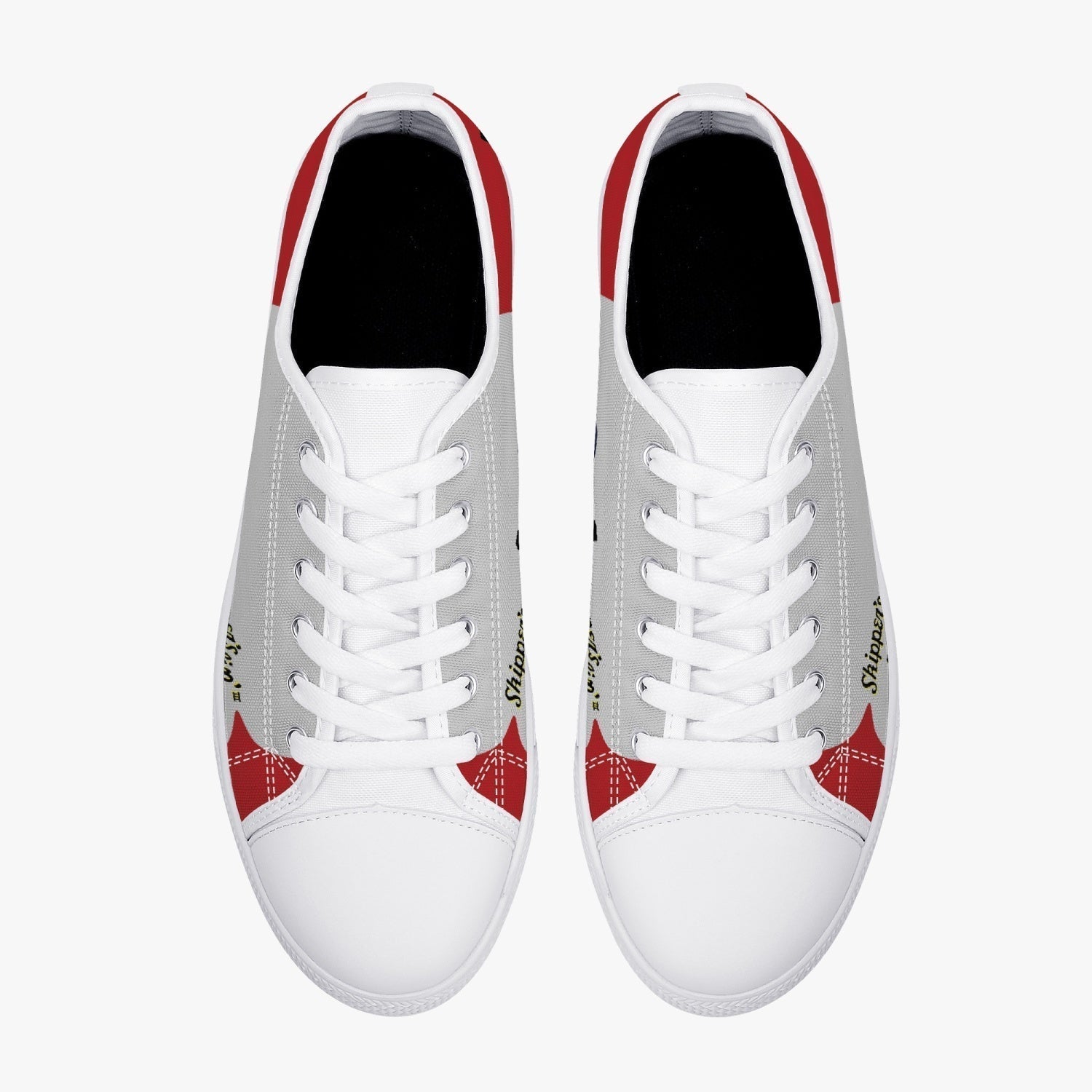 P-51 "Skipper's Darlin' III" Low Top Canvas Shoes - I Love a Hangar