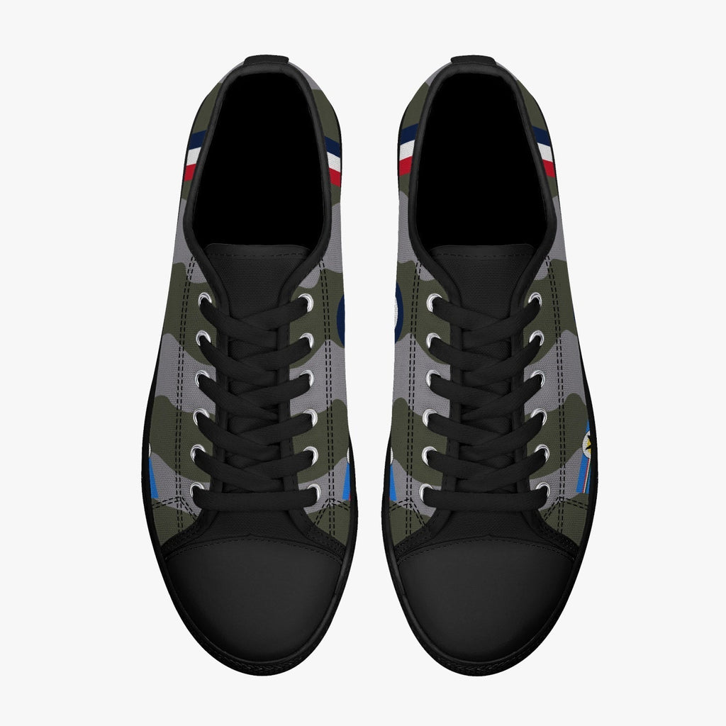 Hawker Hunter "XF460" Low Top Canvas Shoes - I Love a Hangar