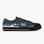 F4U Corsair #915 Low Top Canvas Shoes - I Love a Hangar