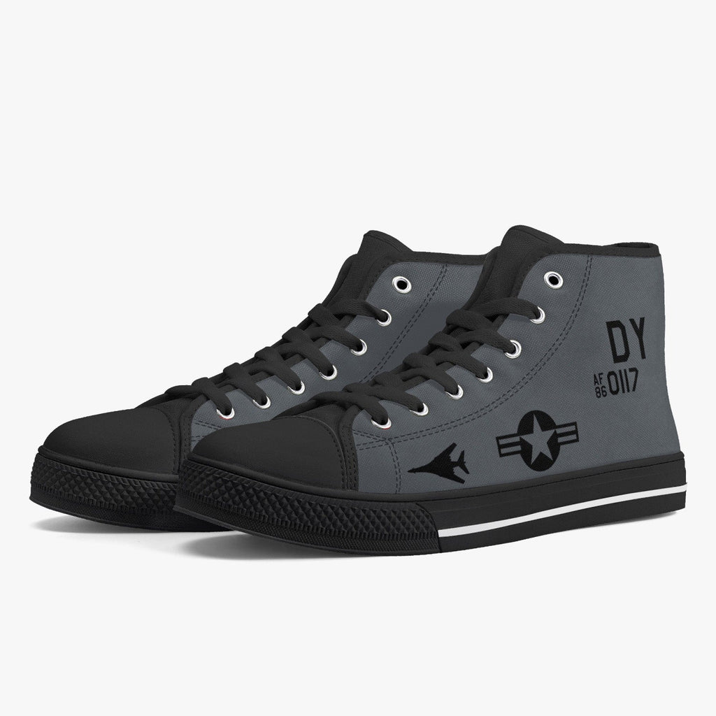 B-1 Lancer (86-0117) High Top Canvas Shoes - I Love a Hangar
