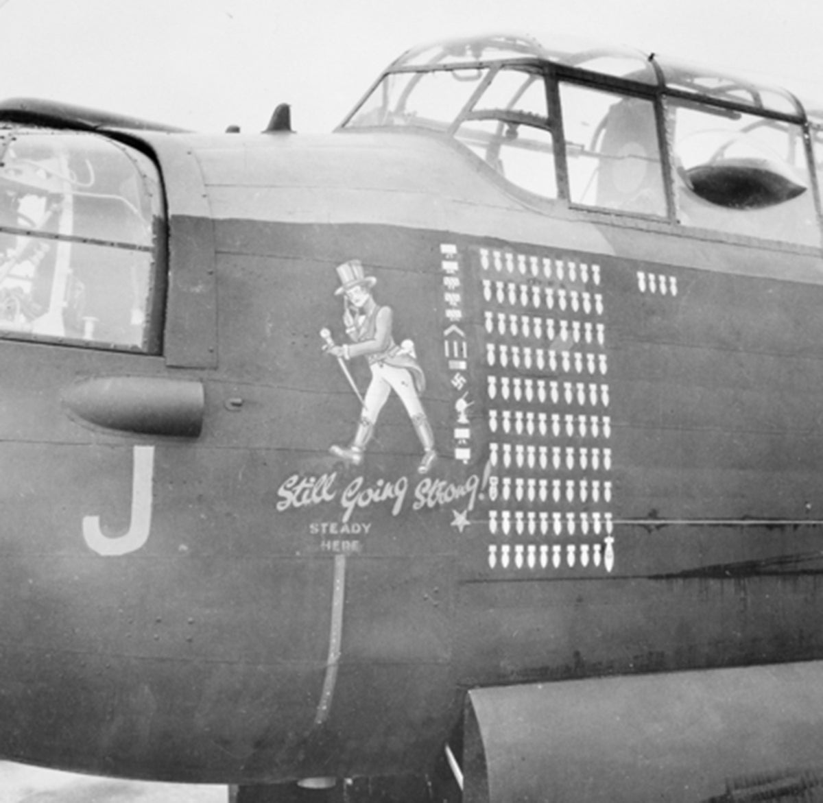 Lancaster "J" for Johnnie High Top Canvas Shoes - I Love a Hangar