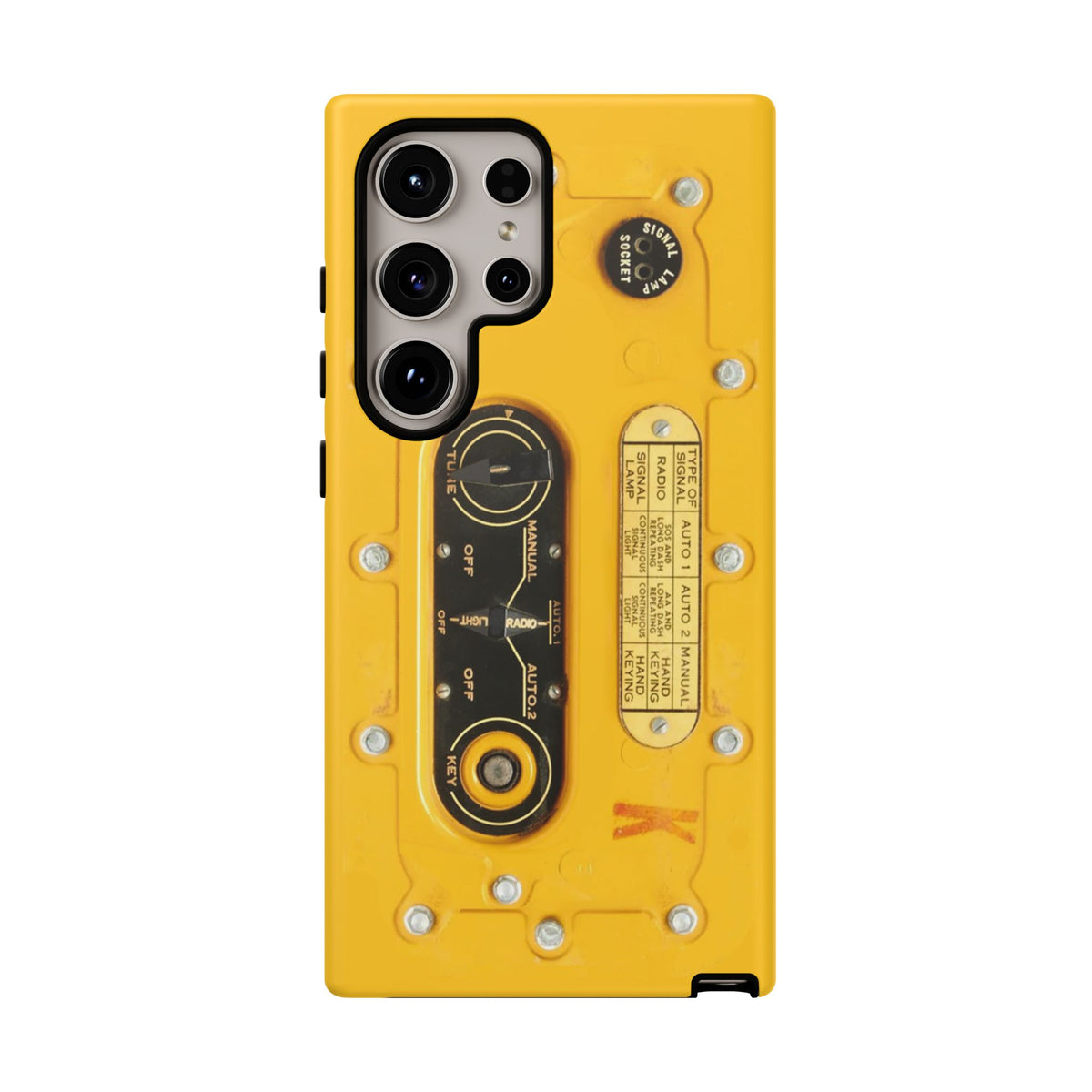 SCR-578 "Gibson Girl" Survival Radio Style Tough Phone Cases – Samsung Galaxy Compatible