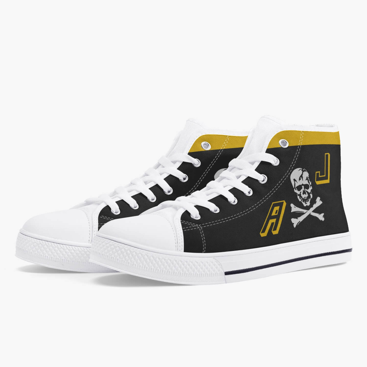 VF-84 "Jolly Rogers" High Top Canvas Shoes - I Love a Hangar