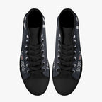 F4U Corsair of Thomas Hudner Jr High Top Canvas Shoes - I Love a Hangar