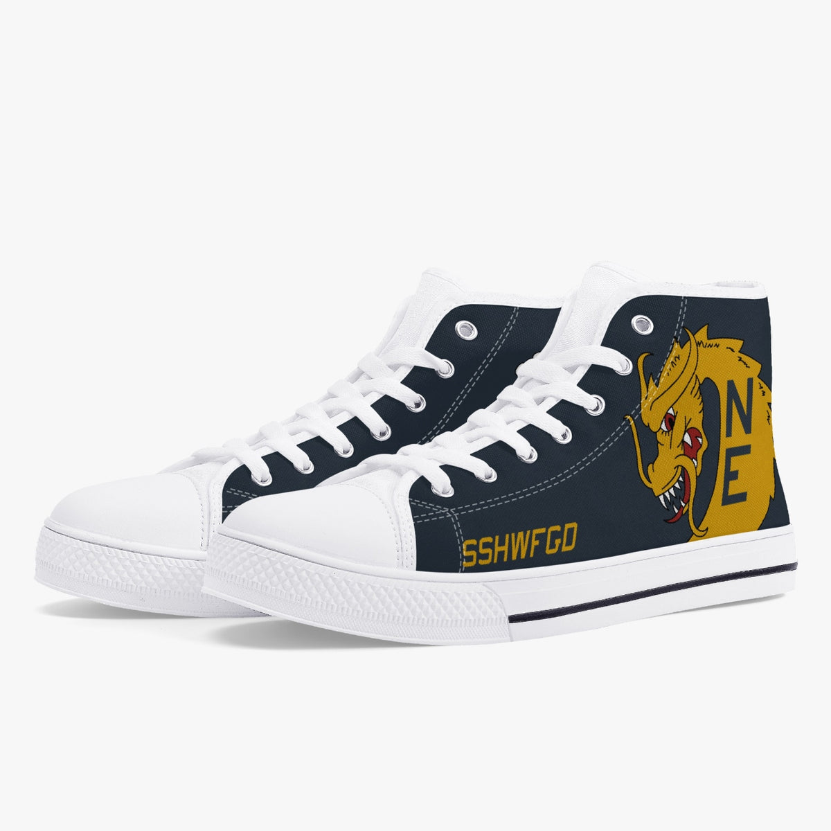 VFA-192 "Golden Dragons" High Top Canvas Shoes - I Love a Hangar