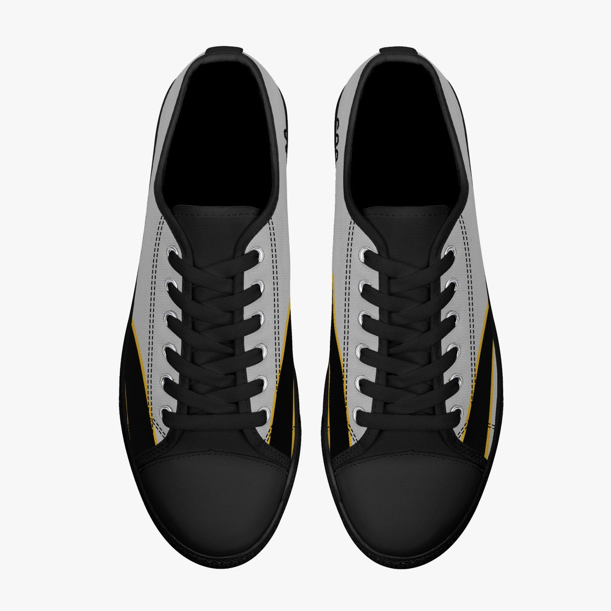 P-51 of Lt Col Edward McComas Low Top Canvas Shoes - I Love a Hangar