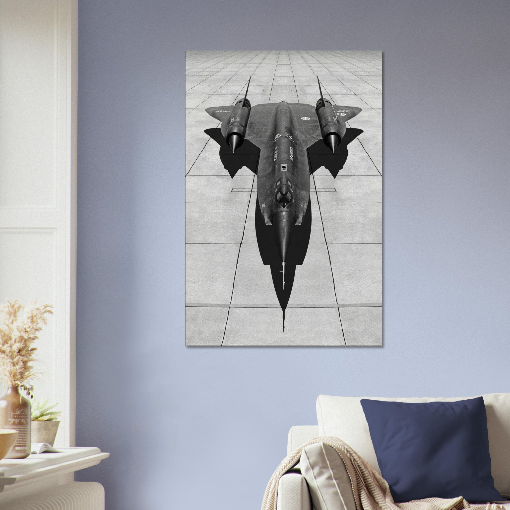 SR-71 "Blackbird" on Canvas - I Love a Hangar